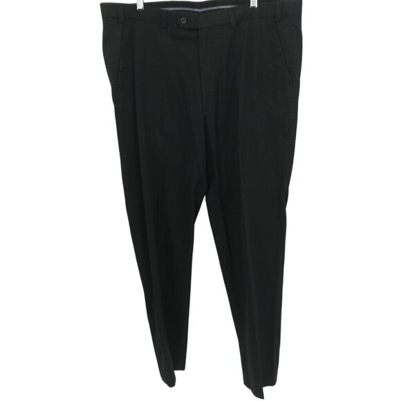 Hiltl Other - Hiltl Sports Black Flat Front Chino Pants Size 40 x 38 Romania Cotton Stretch